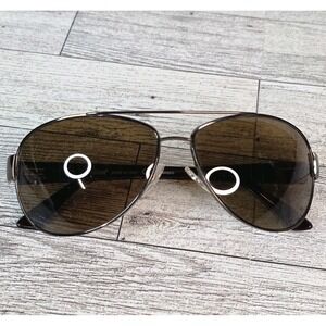 Retro Aviator Persol Polarized Sunglasses 2288-S Brown Tortoise Italy 60-13-130